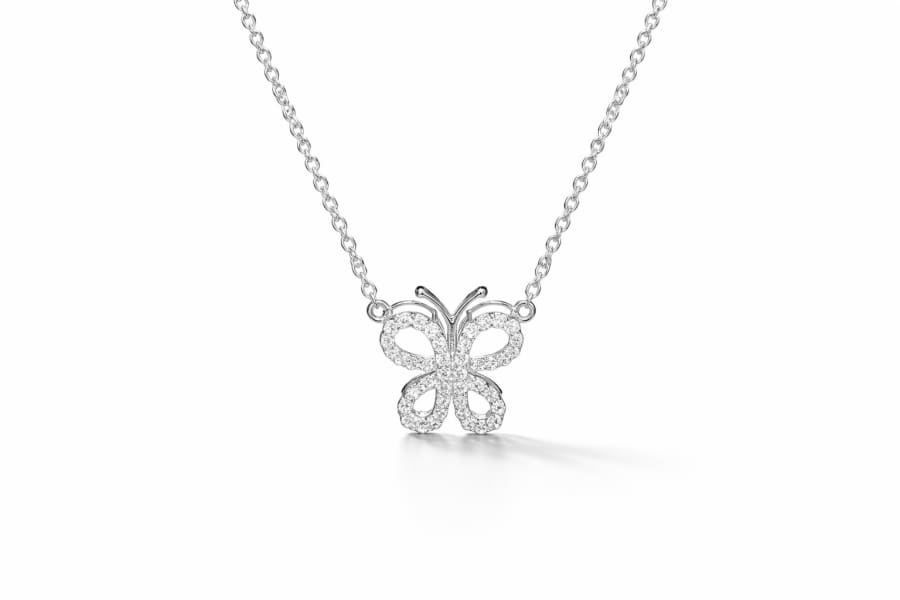 925 Sterling Silver Fly With Love Pendant 925 silver jewellery SIVAAH