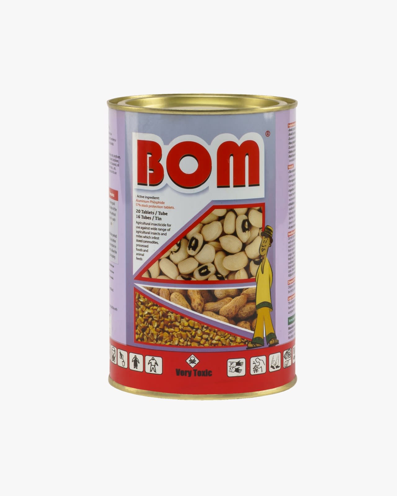 Bom 10 Tabs Tube/ Storage Pest Control