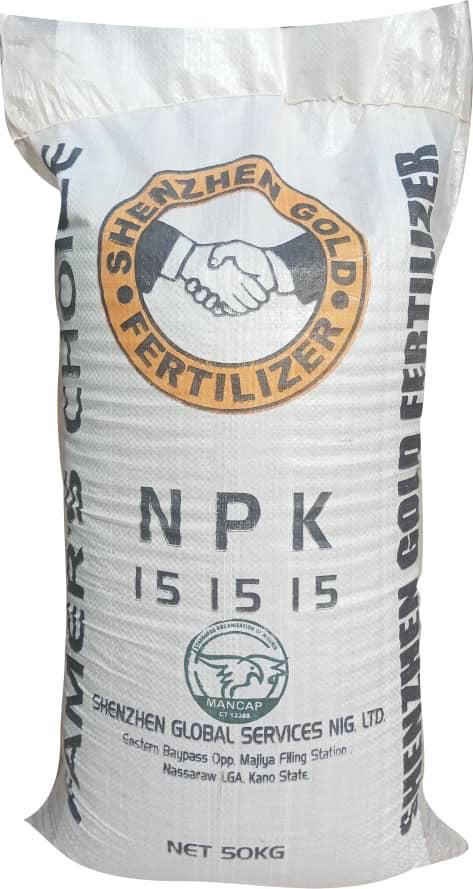NPK 15-15-15 Fertilizer – 50kg