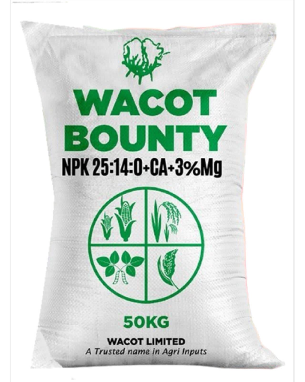 Fertilizer NPK 25:14:0 + Ca + 3% / 50kg