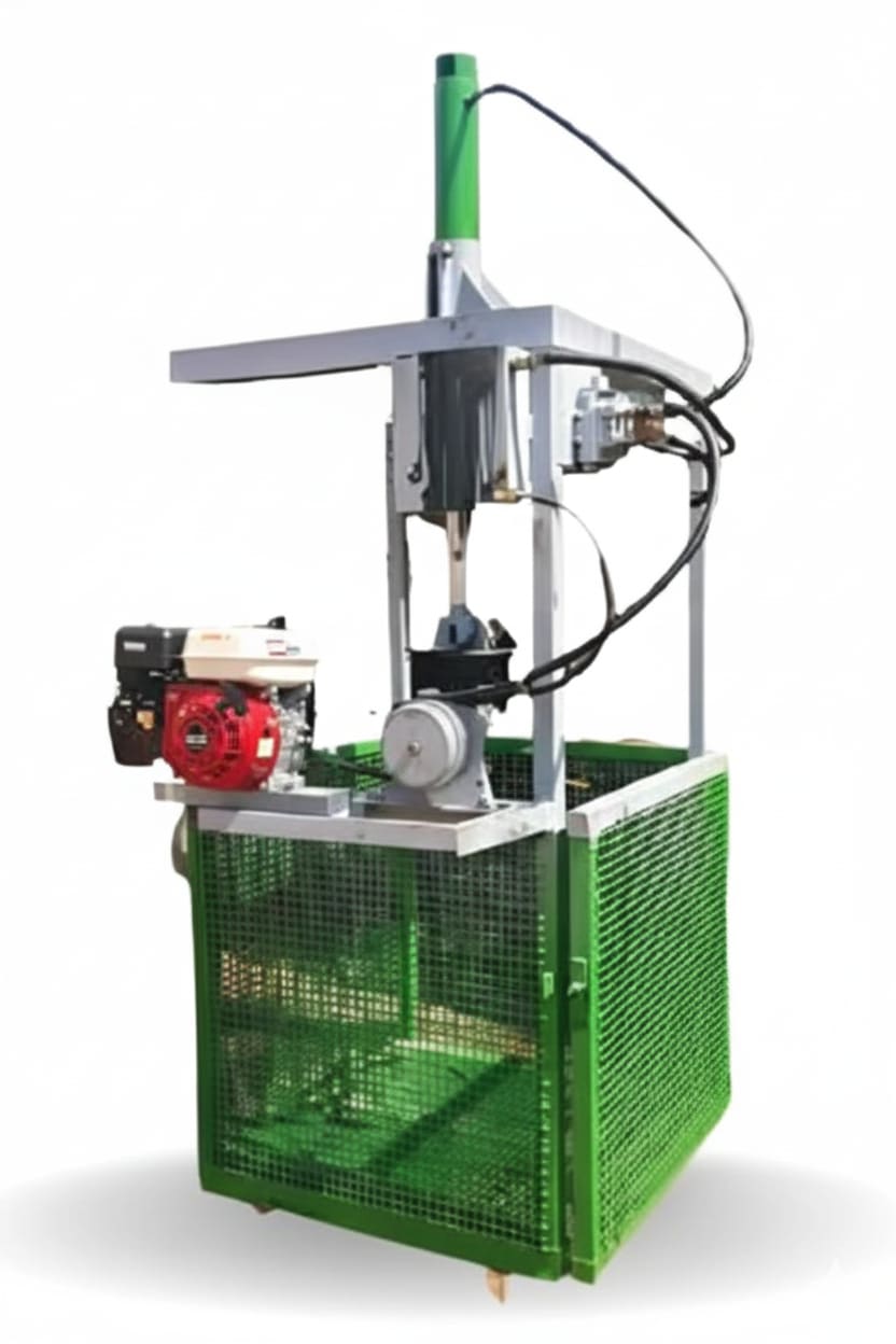 Motorized Hydraulic Presser (Dewatering Machine) – 10 Tons/Hour