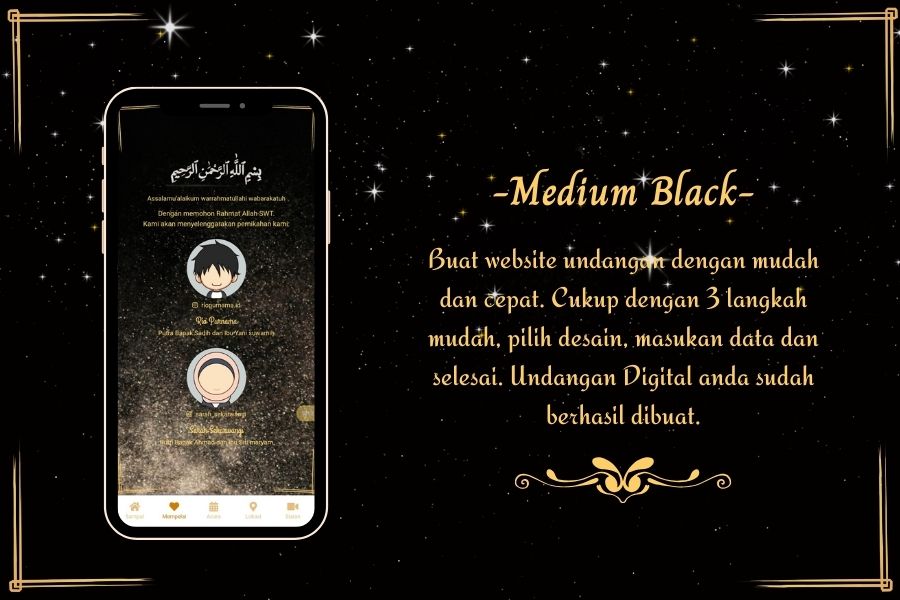 Medium Black