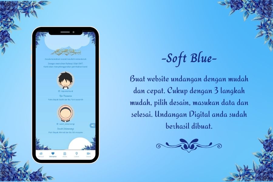 Soft Blue