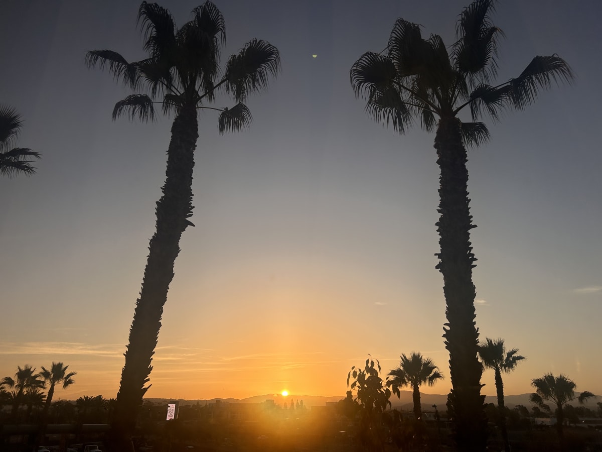 Sunrise from Ayres