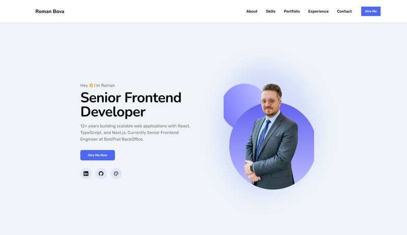 Roman Bova Portfolio