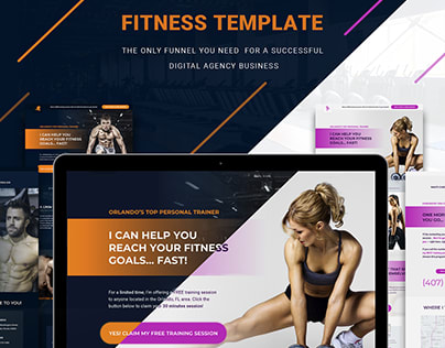Fitness Website Template
