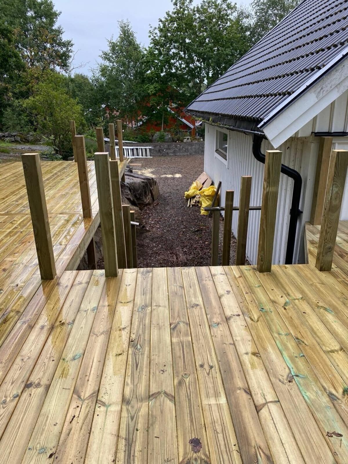 Deck installation