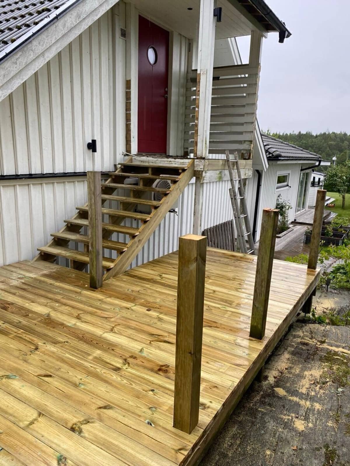 Deck renovation