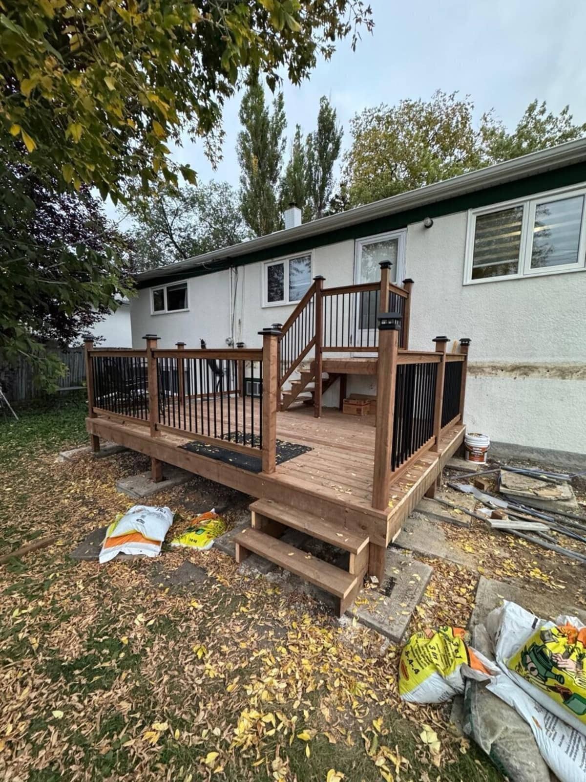 Deck installation