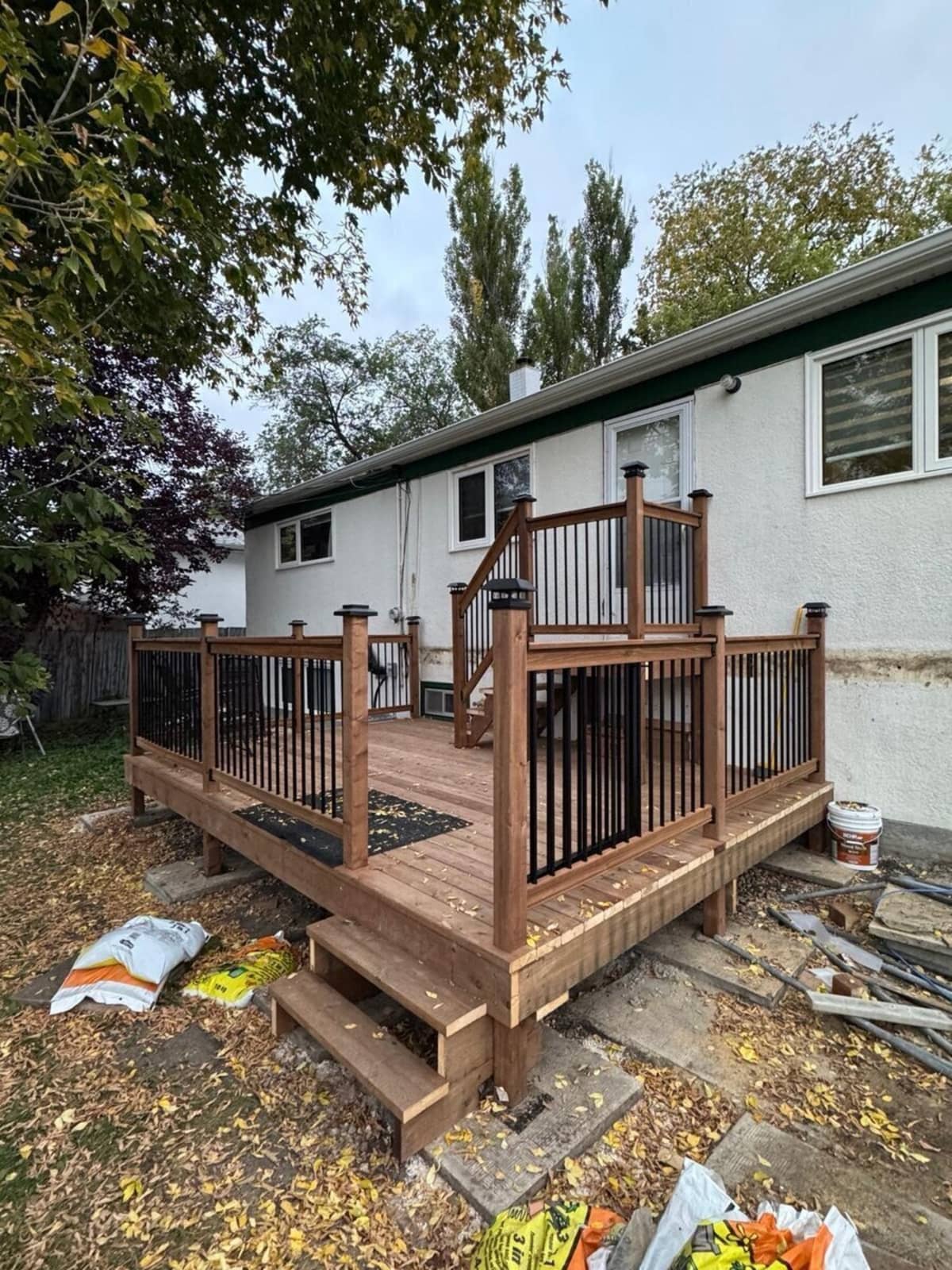 Deck renovation