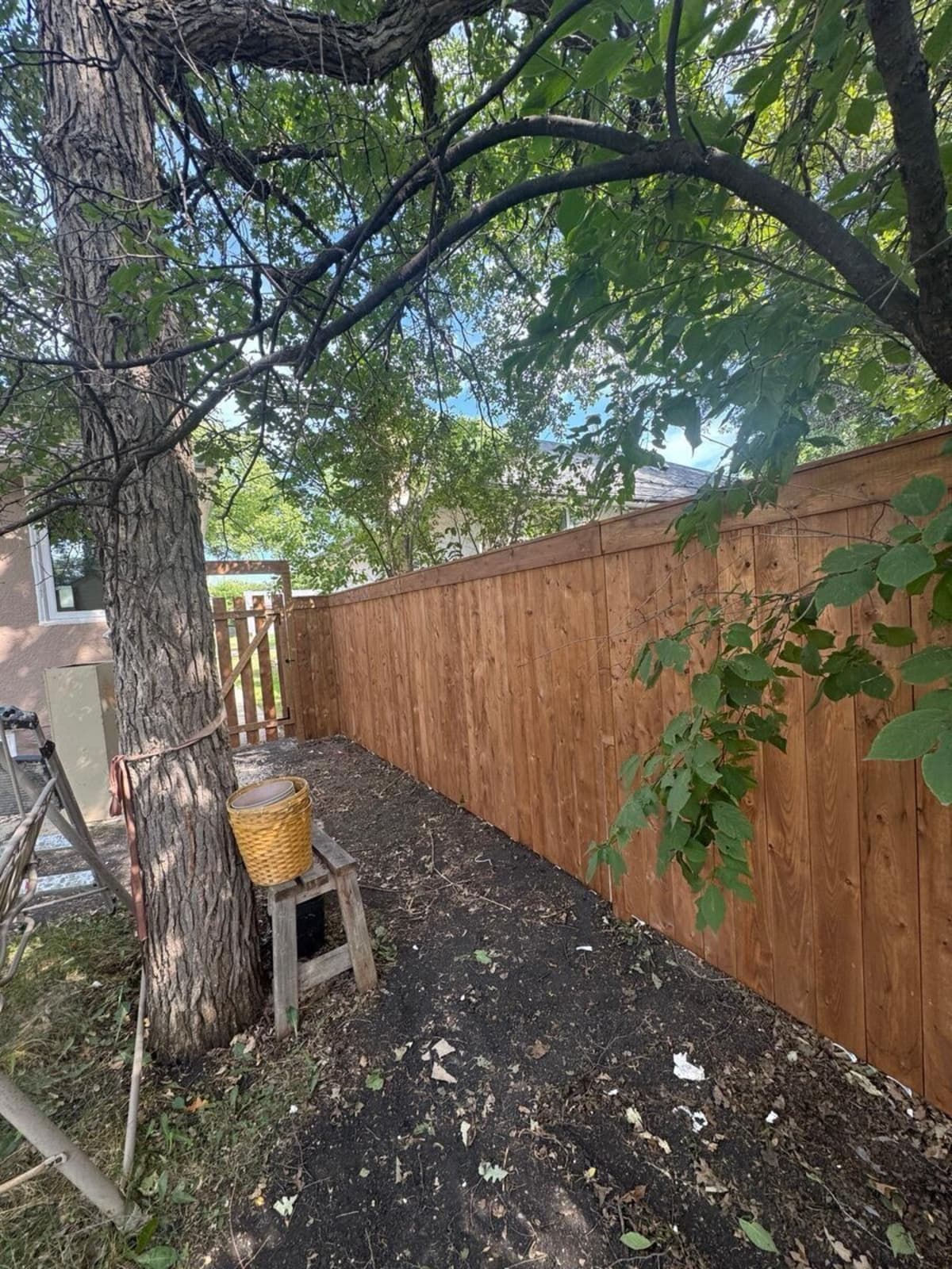Fence installation