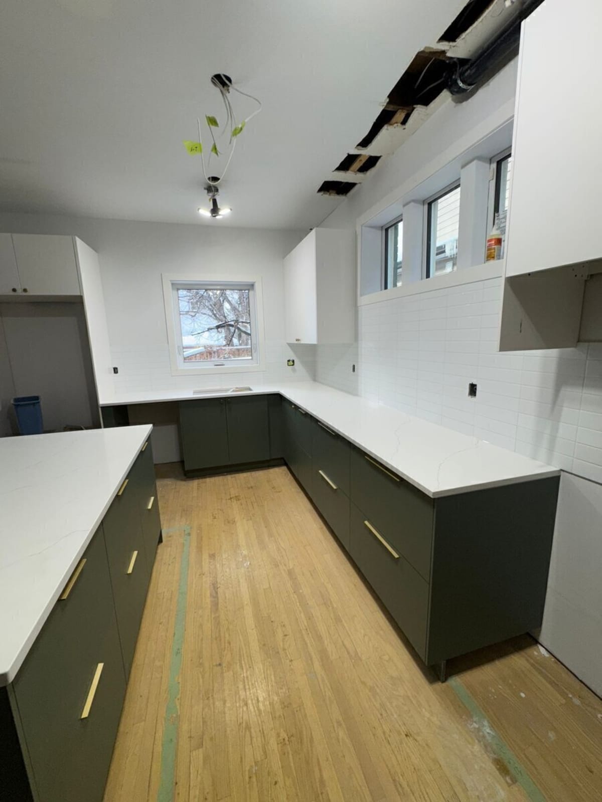 Kitchen cabinets
