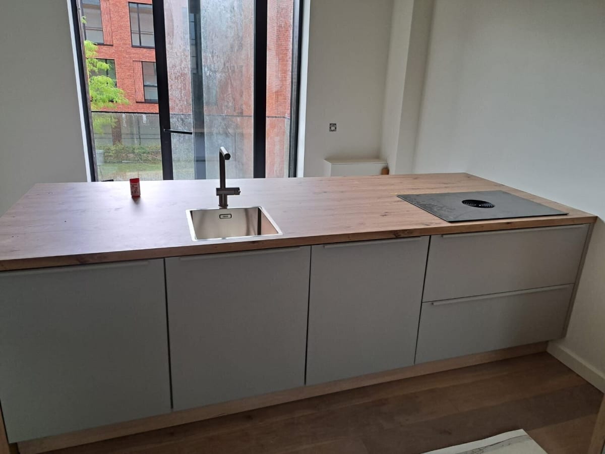 Kitchen cabinets