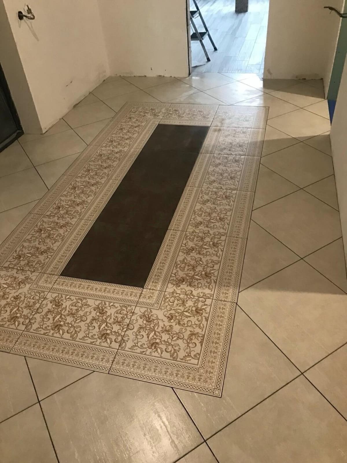 Ceramic tile work