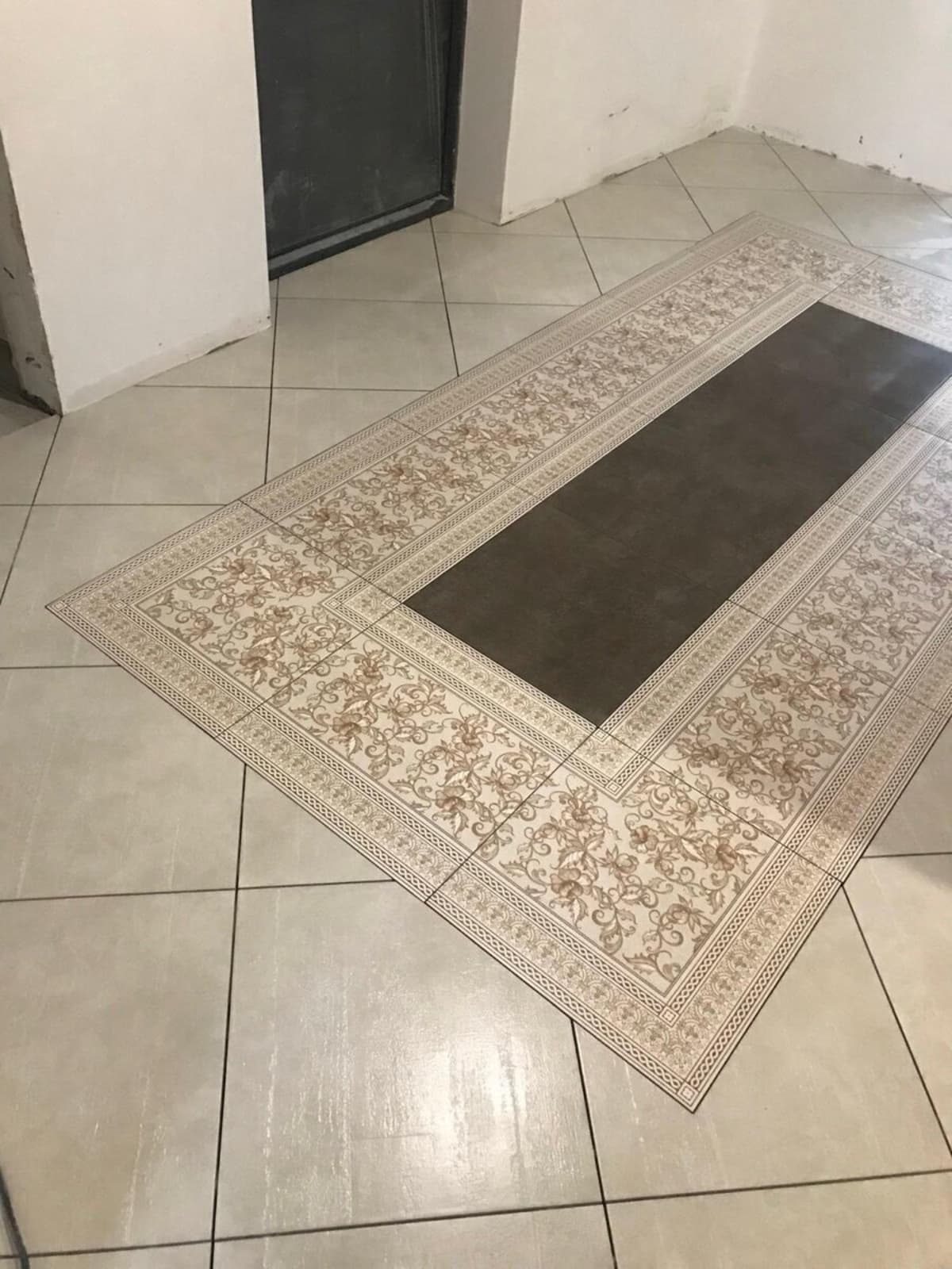 Tile installation