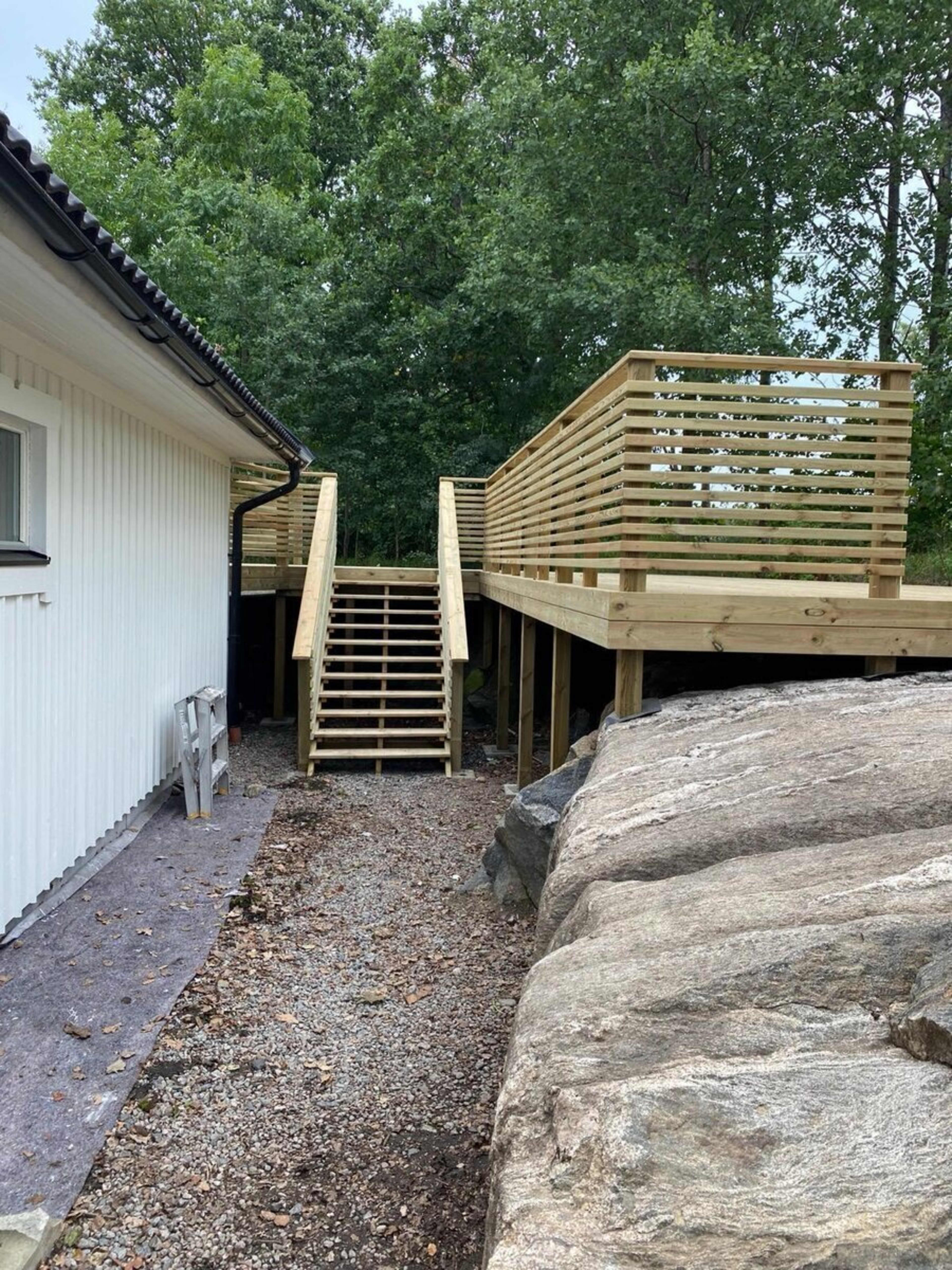 Deck renovation