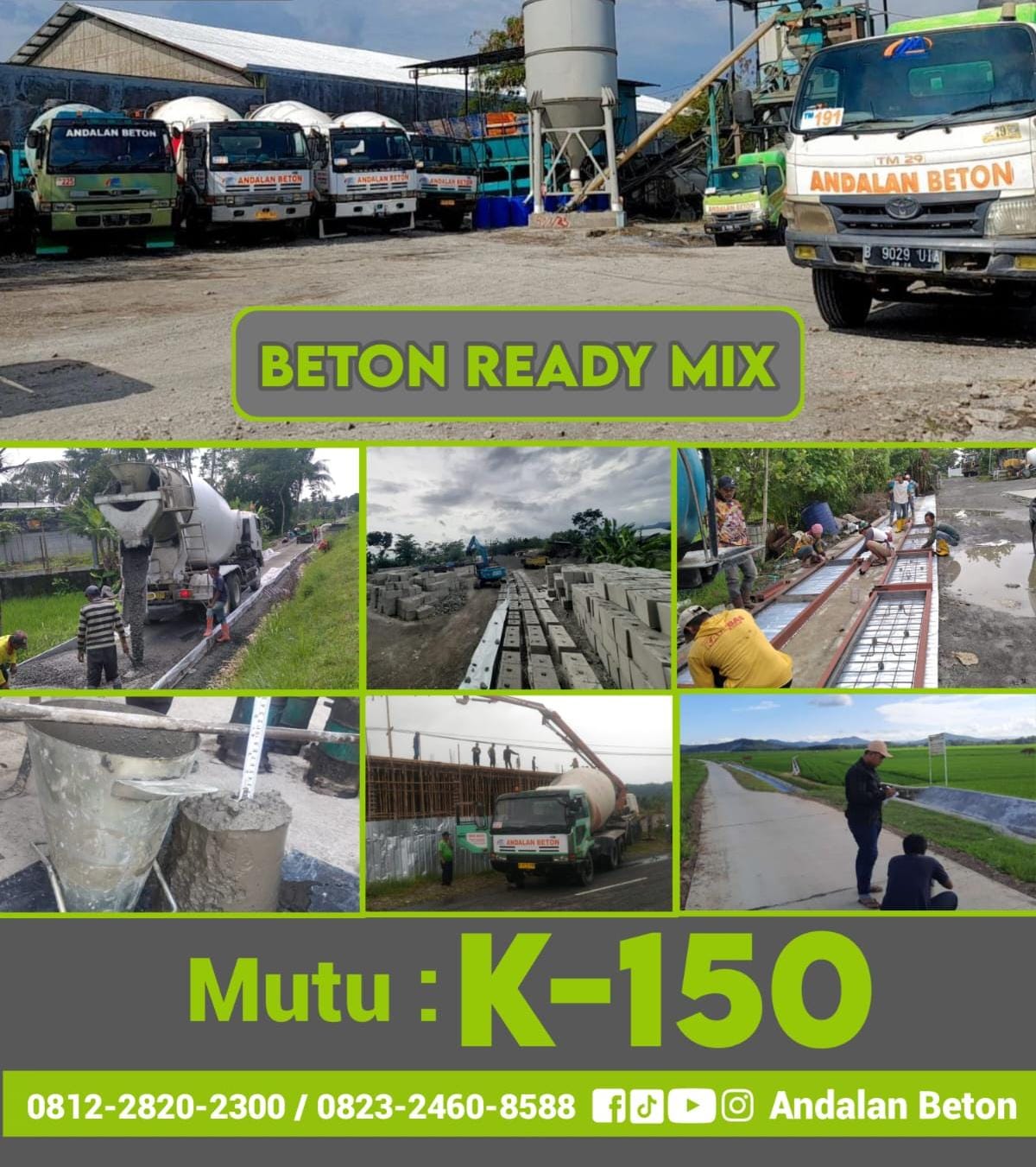 Beton Ready Mix K-150