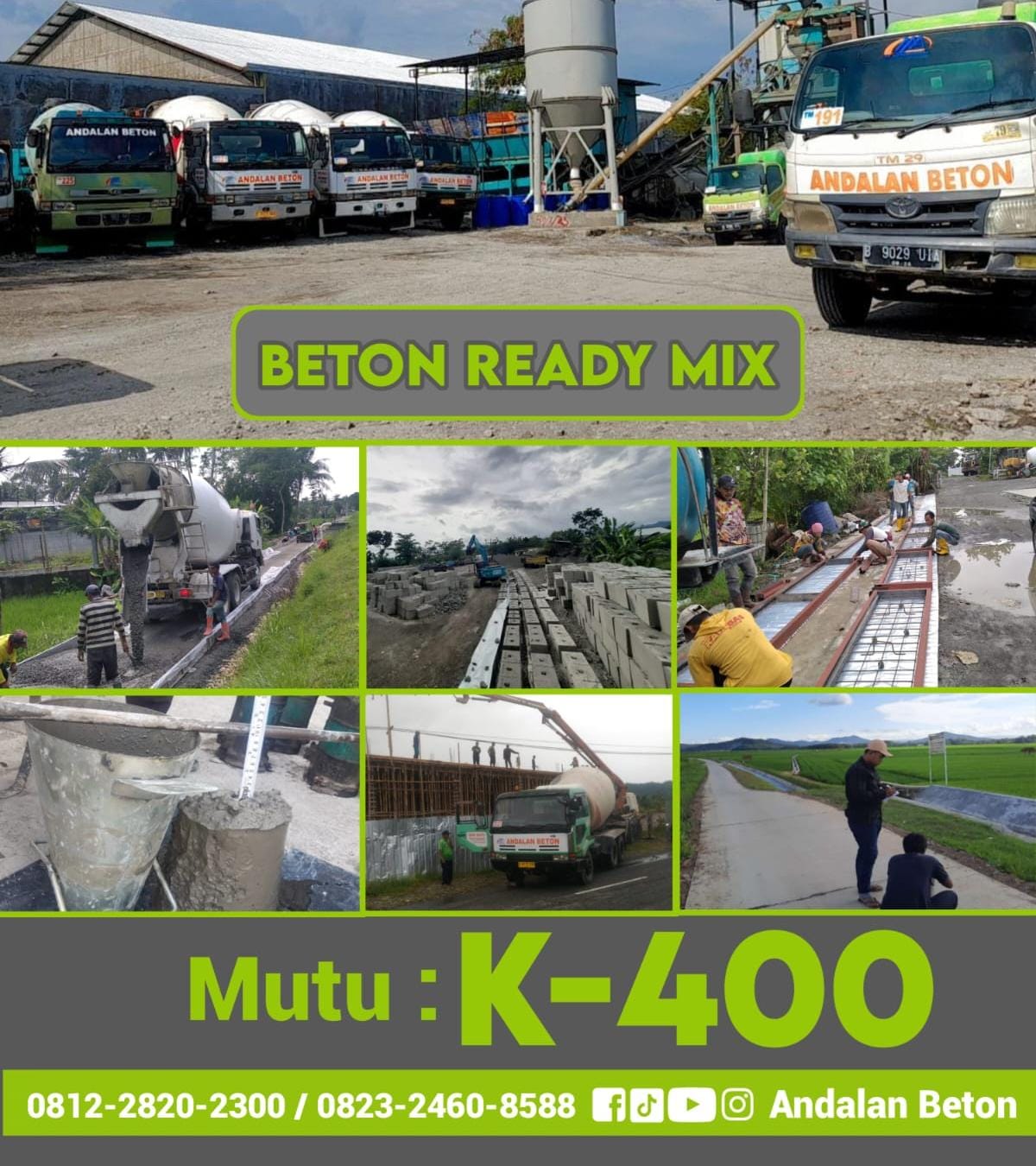 Beton Ready Mix  K-400