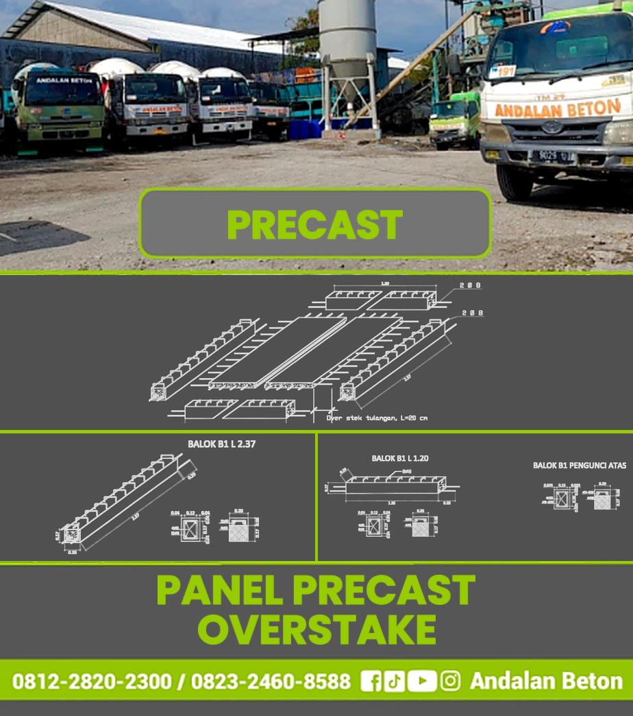 Panel Precast Overstake