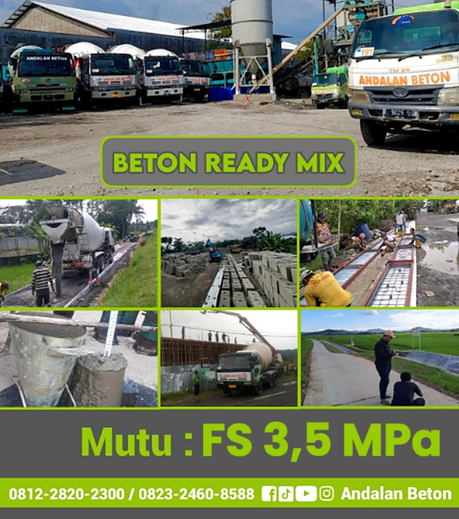 Beton Ready Mix  FS 3,5 MPa