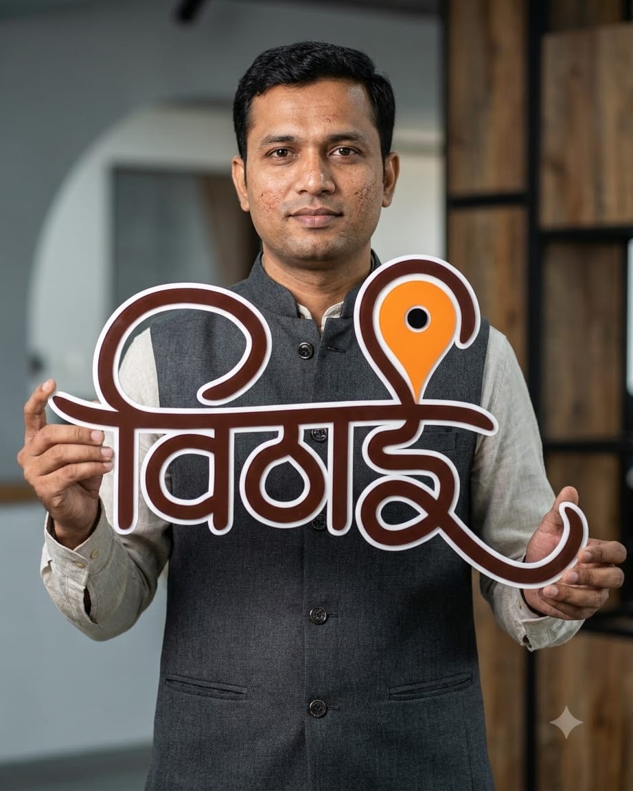 Vithai Premium Acrylic Name for House by Marathi Design