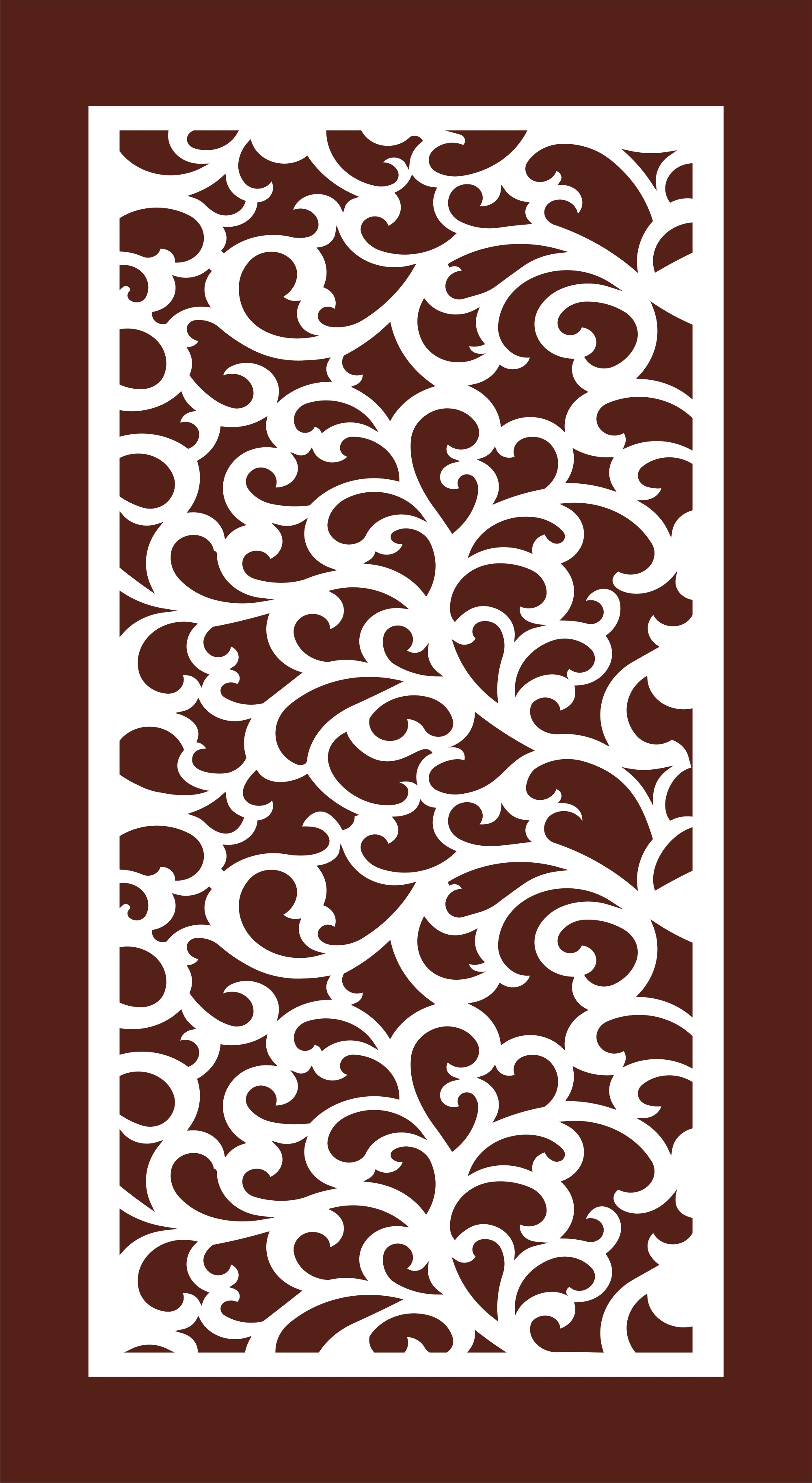 Ms sheet jali cutting custom Partition Design Jali design by Marathi Design