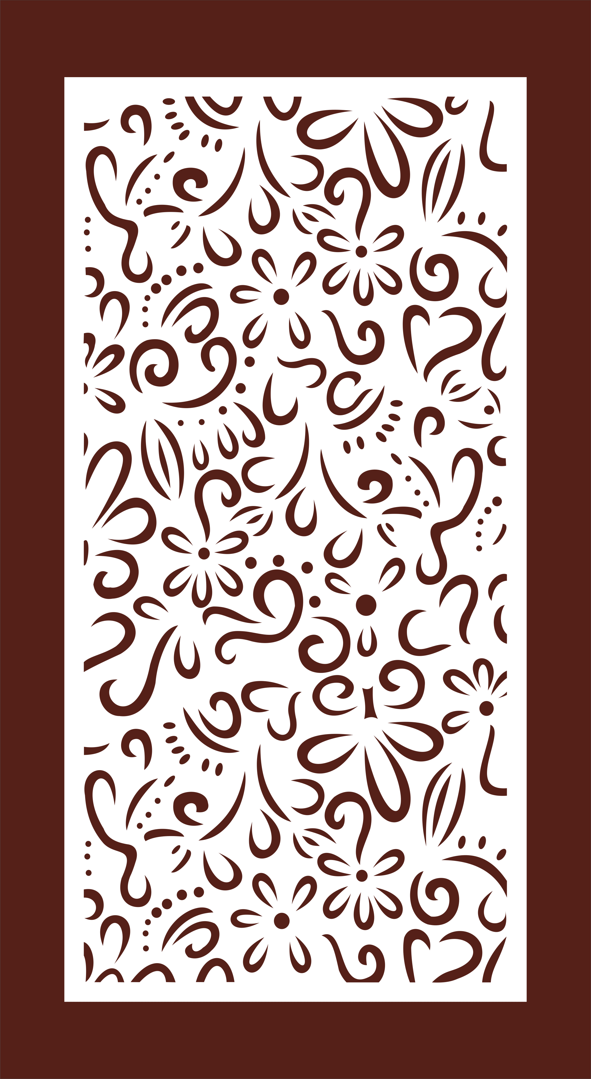 white acrylic jali cutting custom Partition Design Jali design by Marathi Design