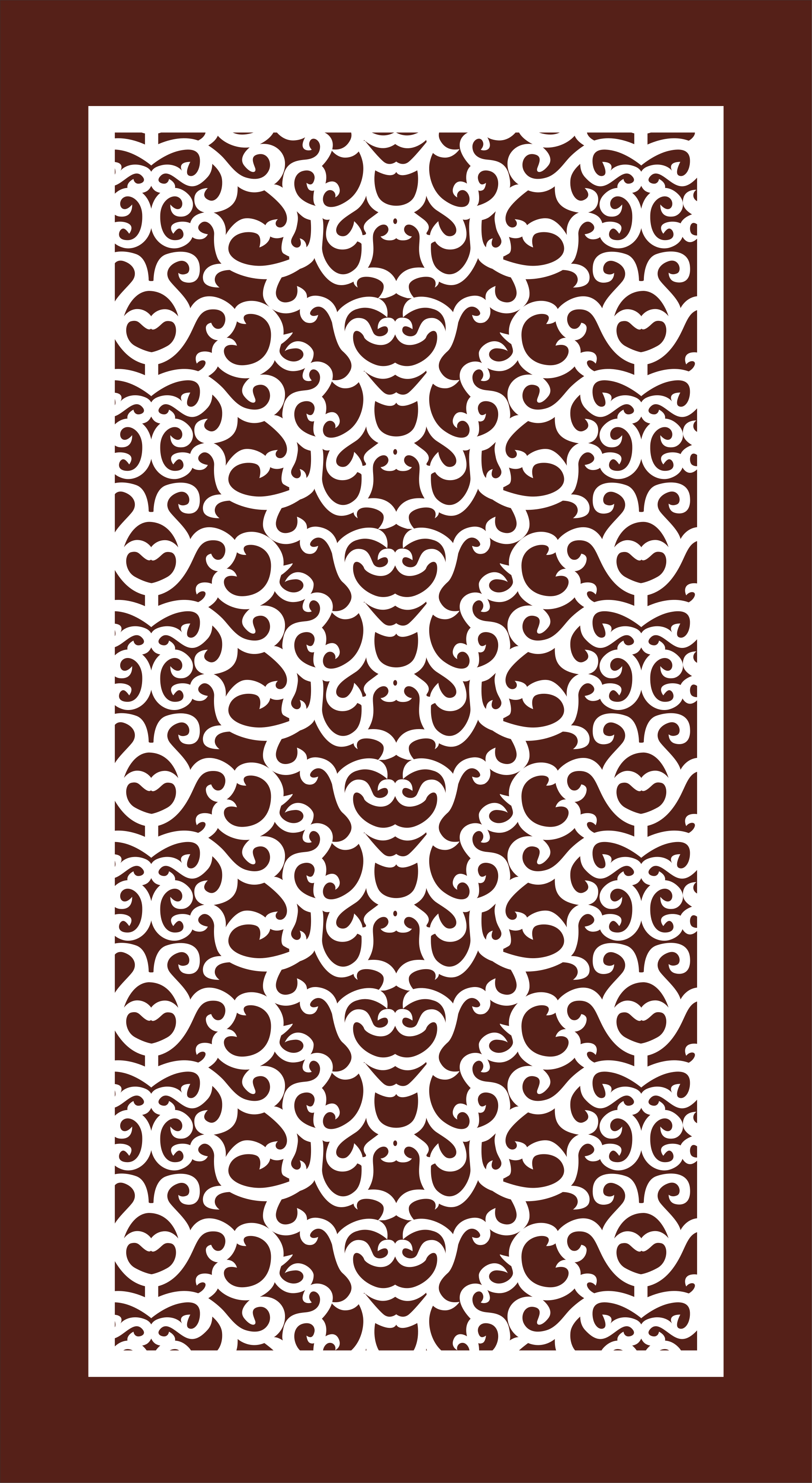 18mm wpc partition board custom Partition Design Jali design by Marathi Design