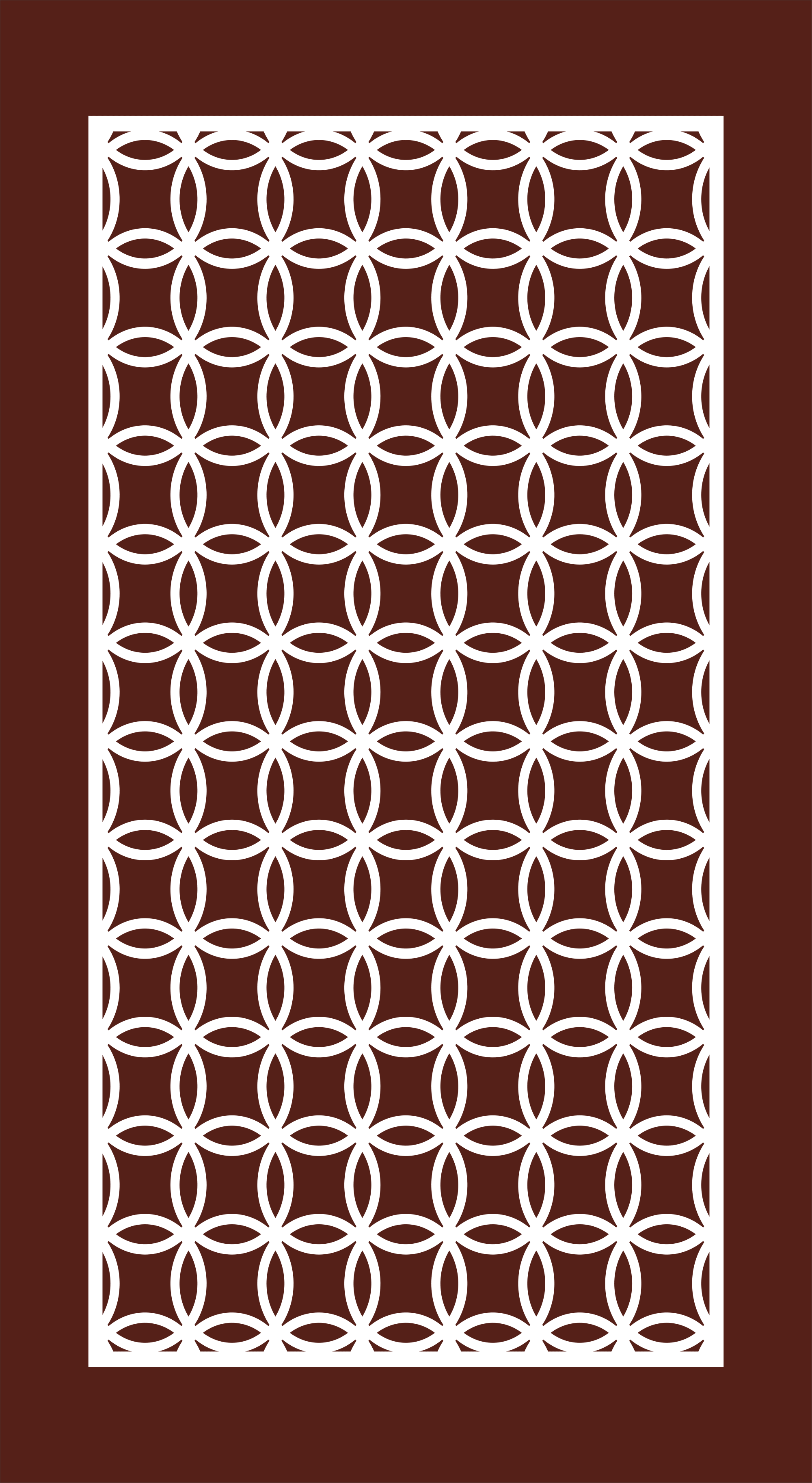 Fire resistant wpc jali custom Partition Design Jali design by Marathi Design