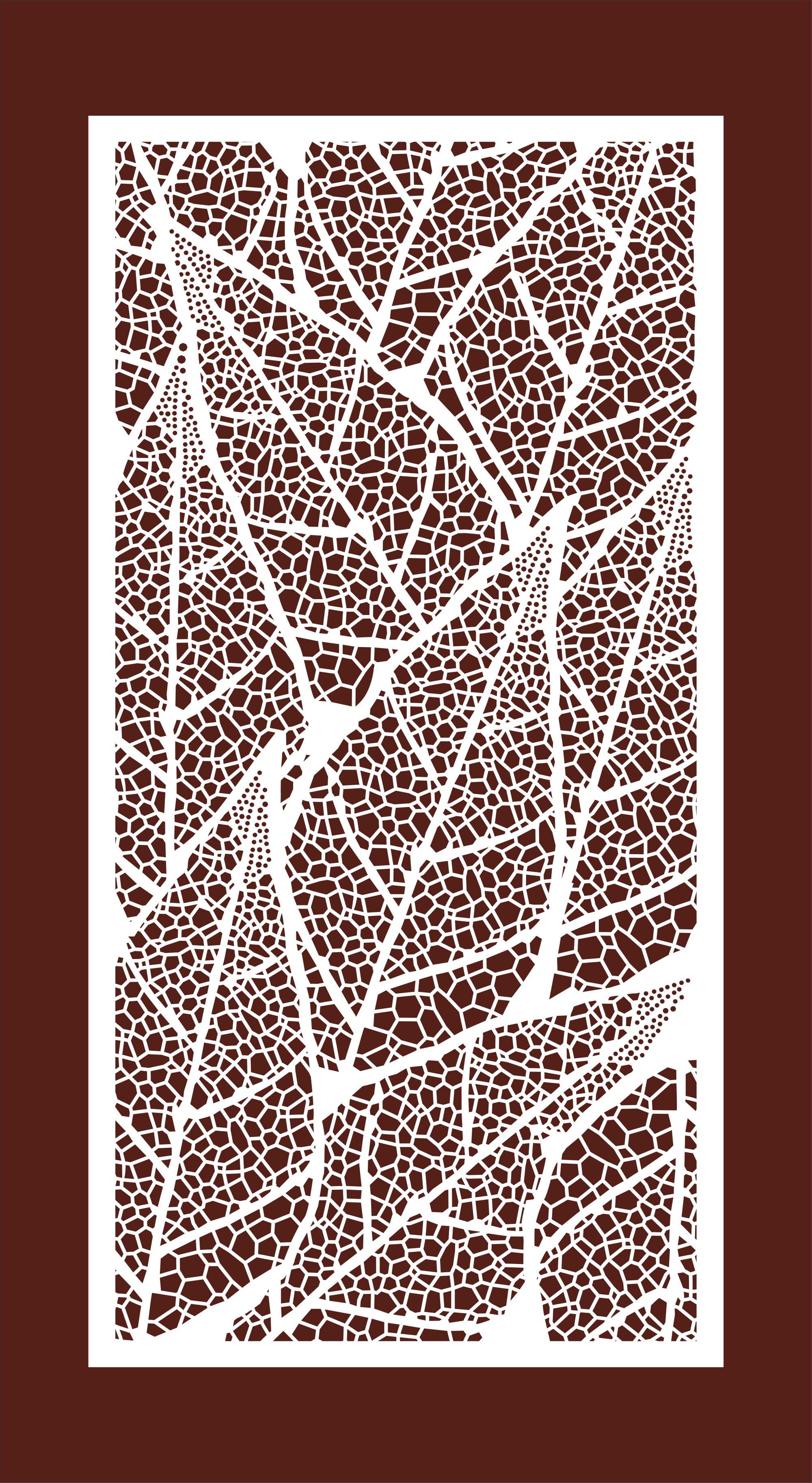 Metallic acp sheet jali custom Partition Design Jali design by Marathi Design