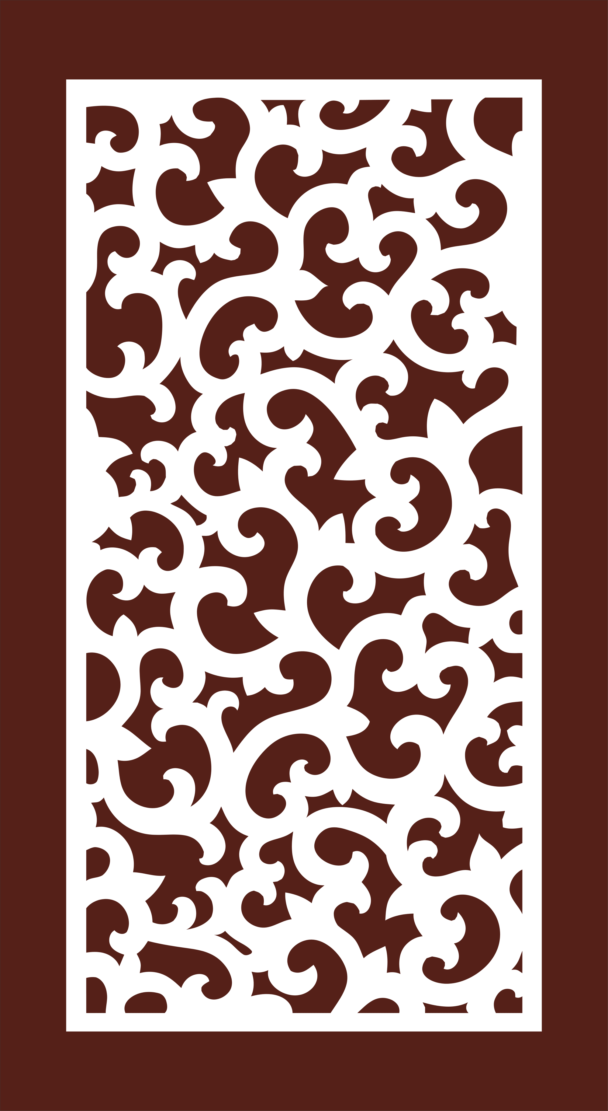 Duco paint mdf jali custom Partition Design Jali design by Marathi Design
