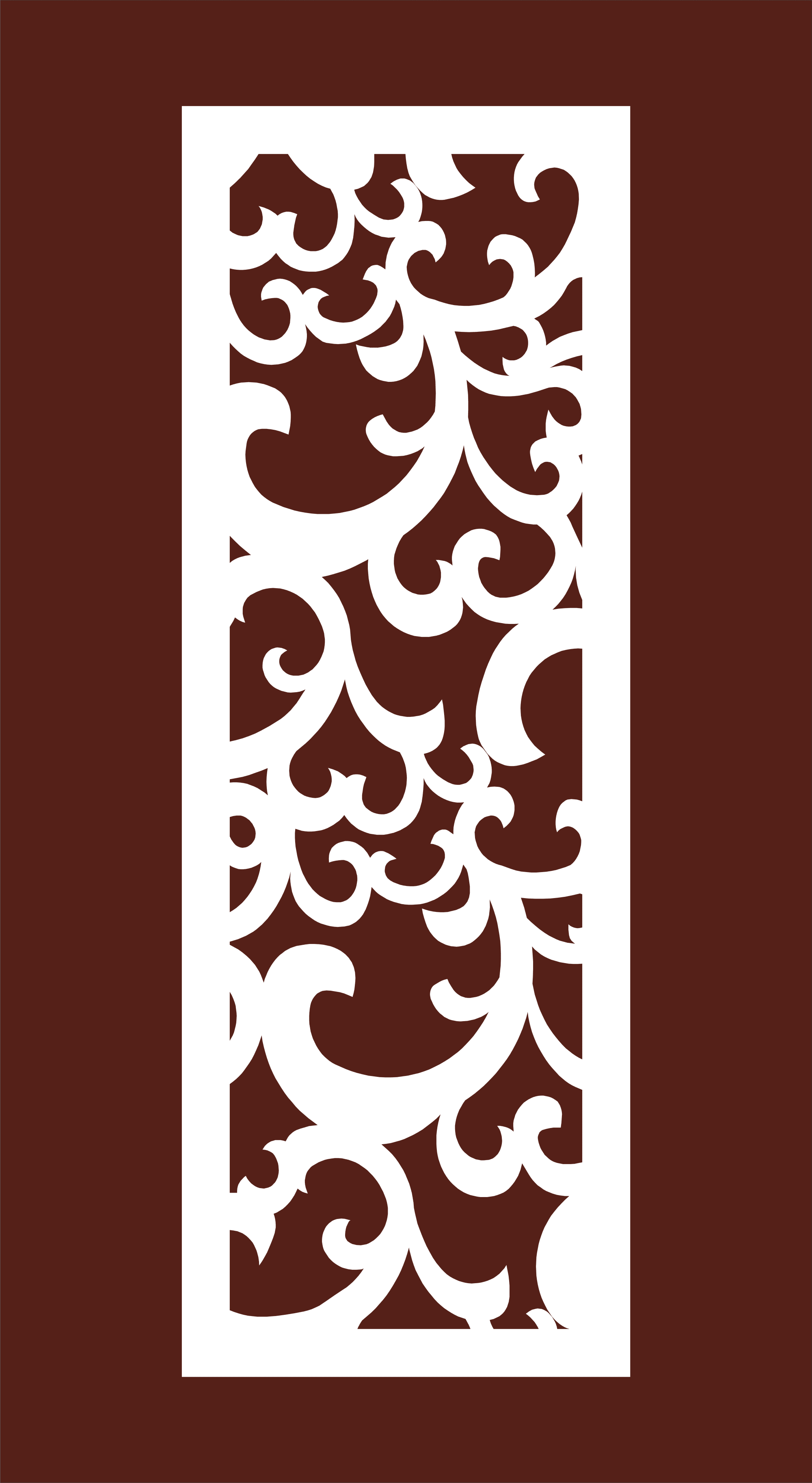 18mm mdf cutting sheet custom Partition Design Jali design by Marathi Design