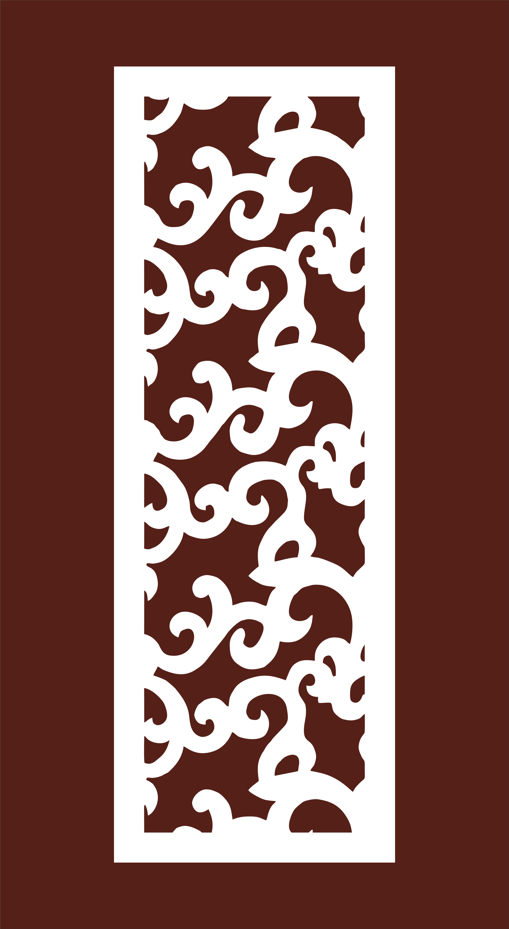 duco paint mdf jali custom Partition Design Jali design by Marathi Design