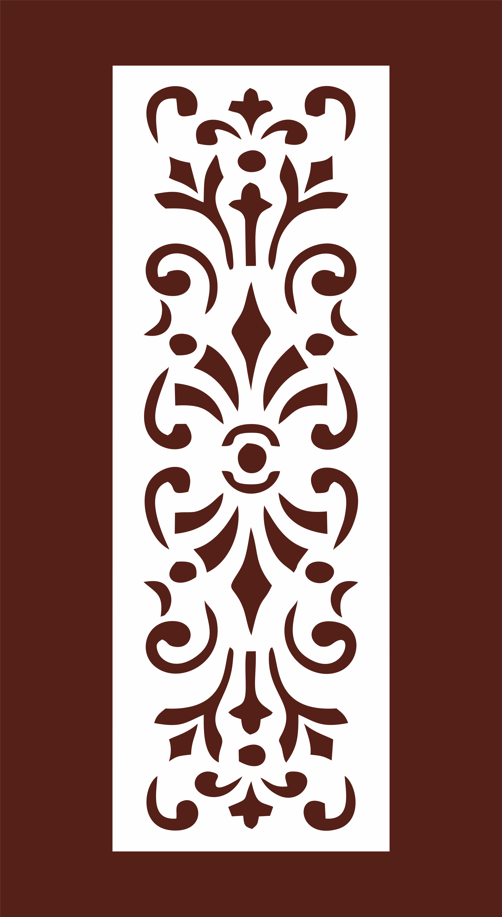 flower design cnc jali custom Partition Design Jali design by Marathi Design