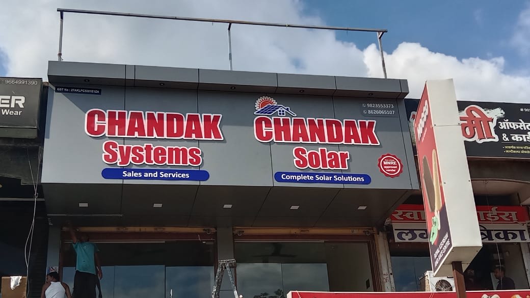 CHANDAK Systems & CHANDAK Solar - ACP + Acrylic Double Layer Letters