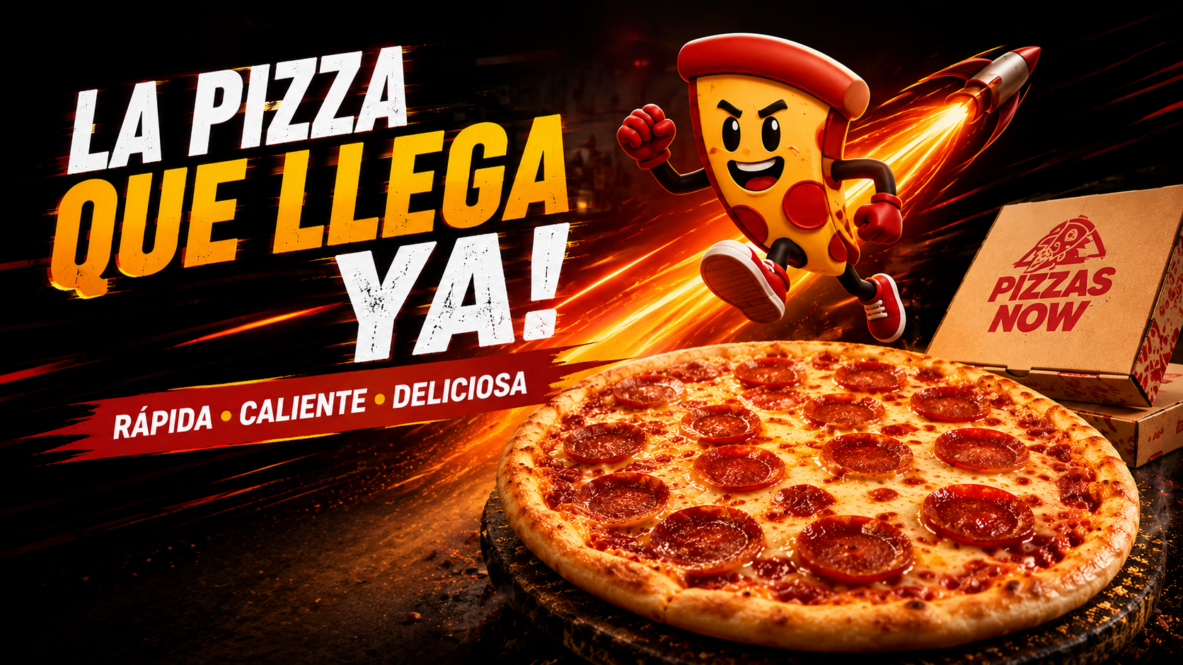 Portada del video Pizzas Now