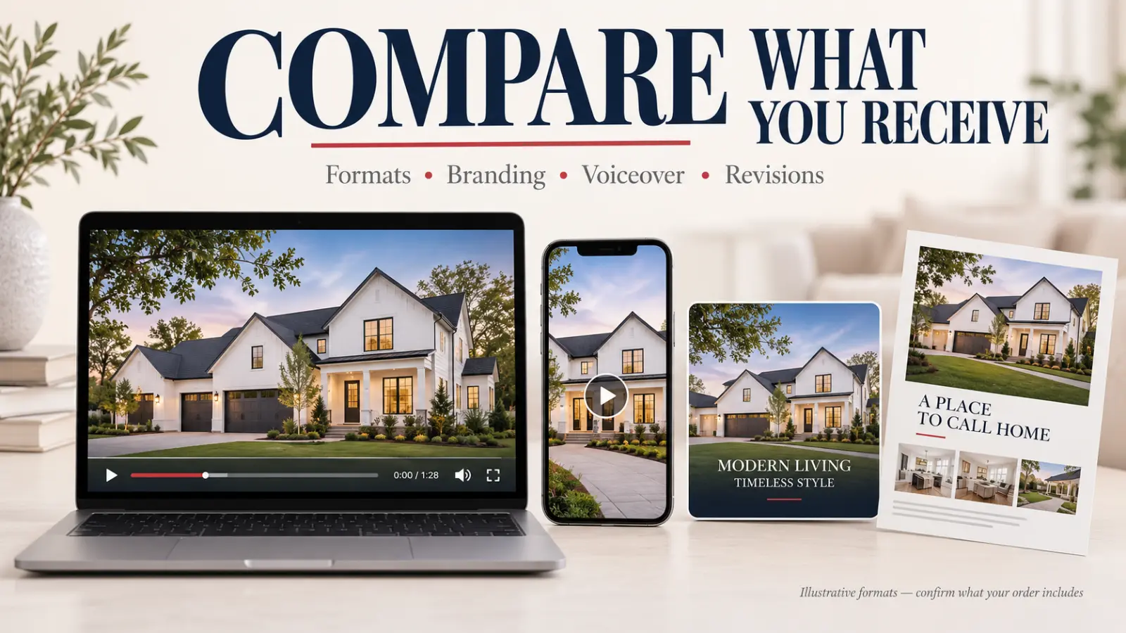 Property video format comparison 4