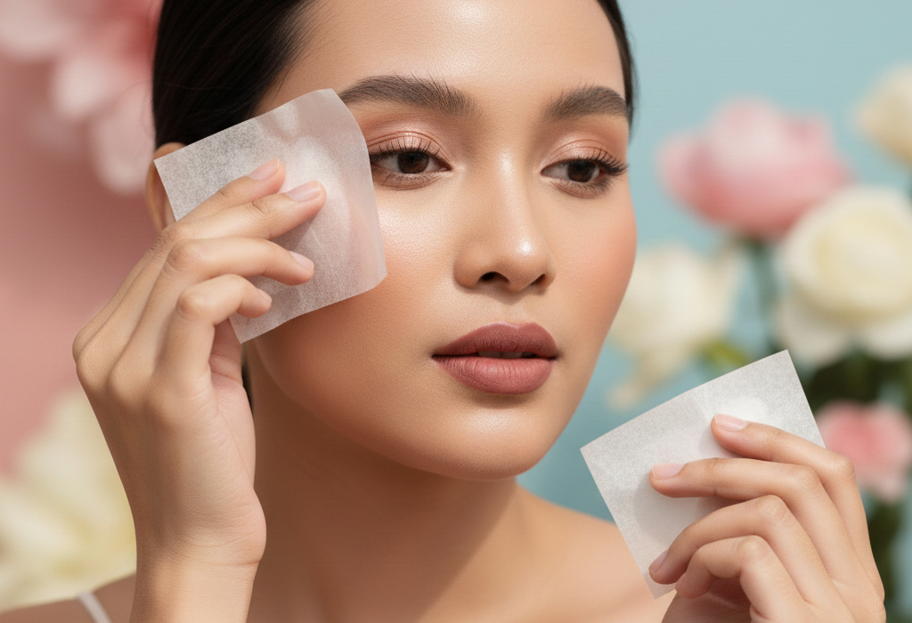 Cara reapply sunscreen