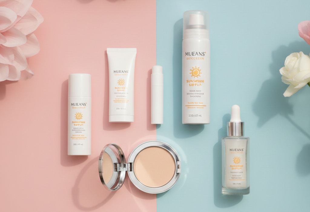 Cara reapply sunscreen