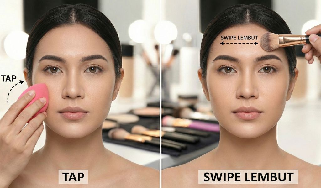 Kesalahan Memakai Foundation