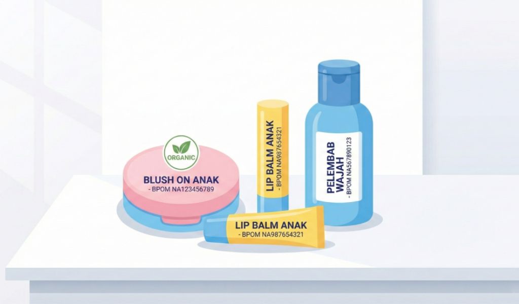 Cara Memilih Makeup Anak