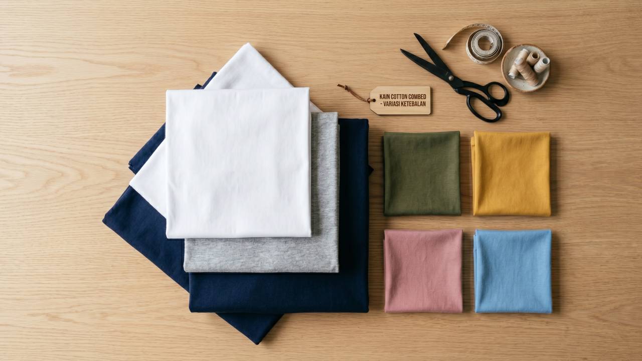 Ketahui Gramasi Kain Cotton Combed