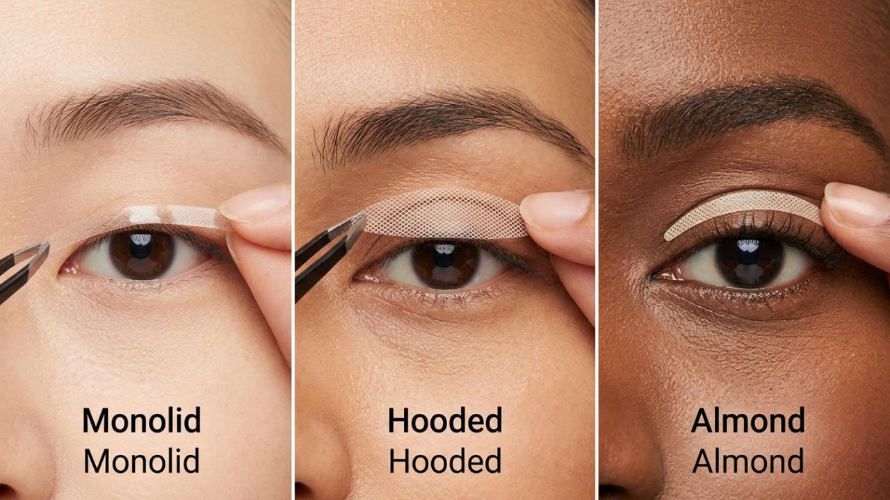 cara memilih eyelid tape sesuai bentuk mata