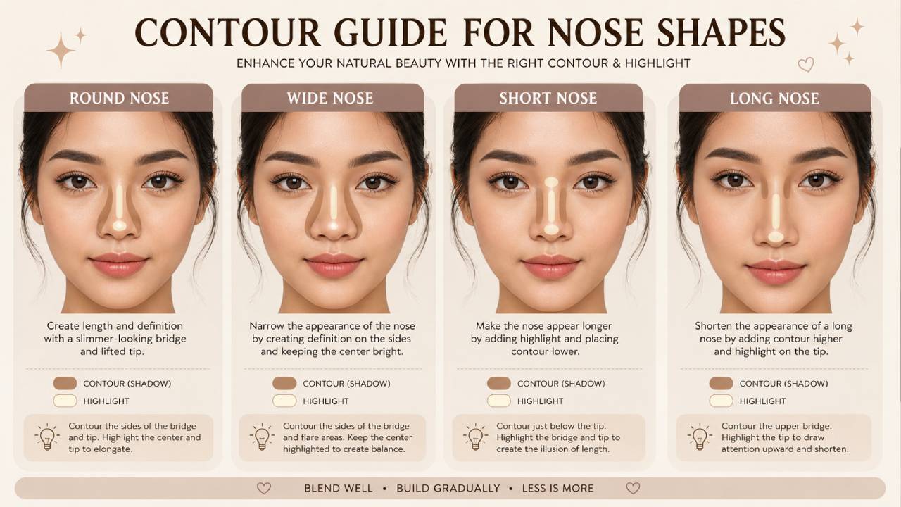 contour nose bridge