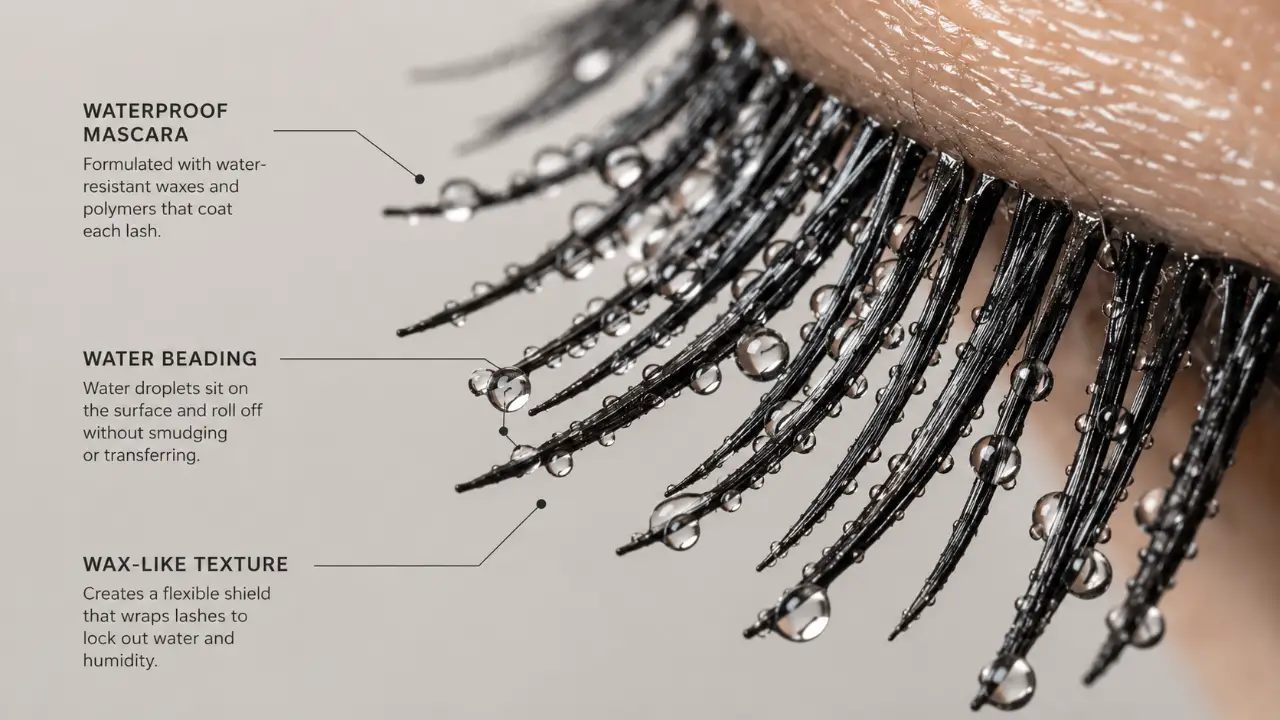 cara membersihkan mascara waterproof