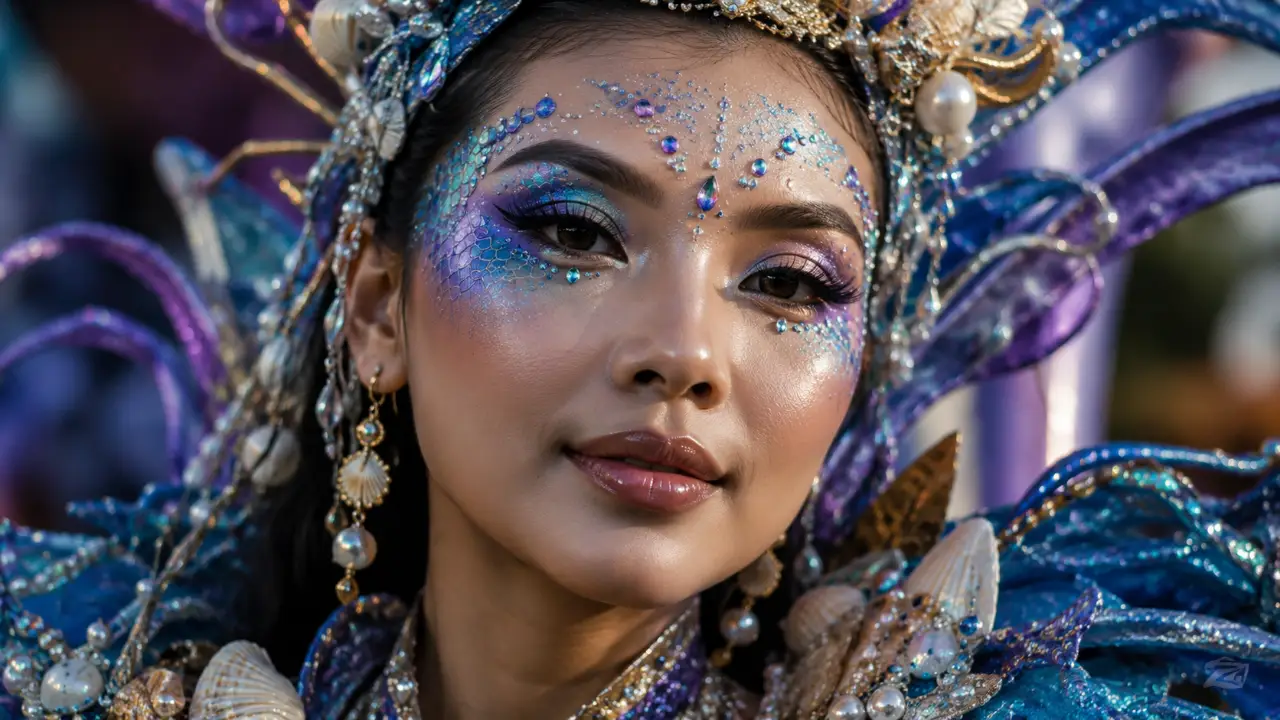 makeup karnaval budaya Agustusan