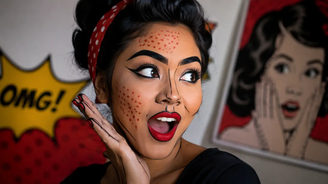 makeup karnaval budaya Agustusan