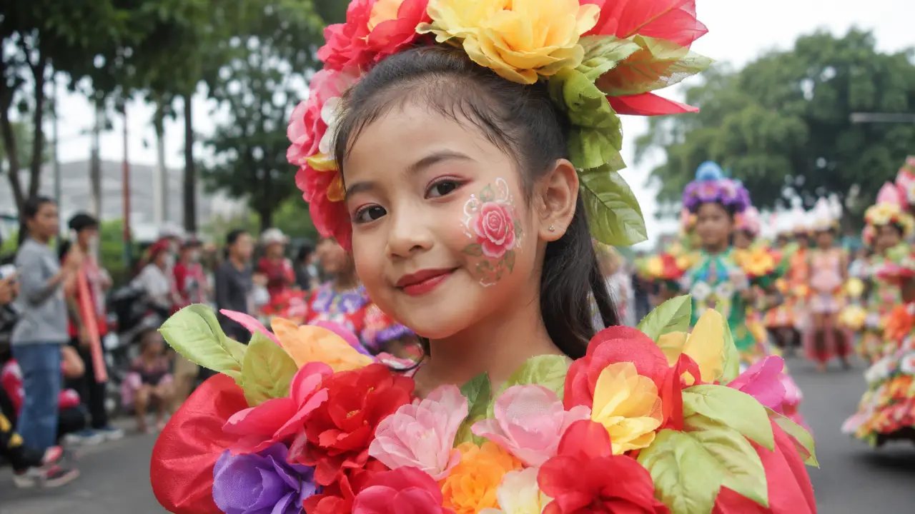 makeup karnaval anak Malang