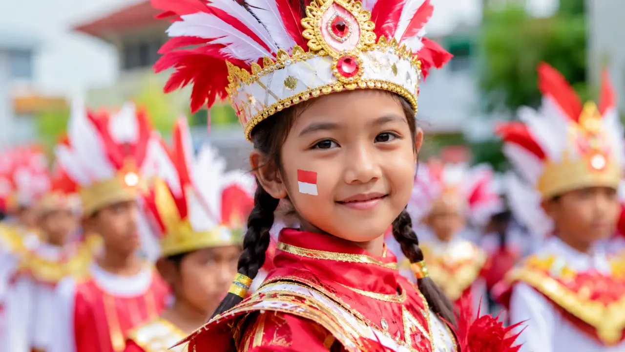 makeup karnaval anak Malang