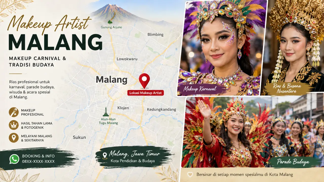 harga makeup karnaval di Malang